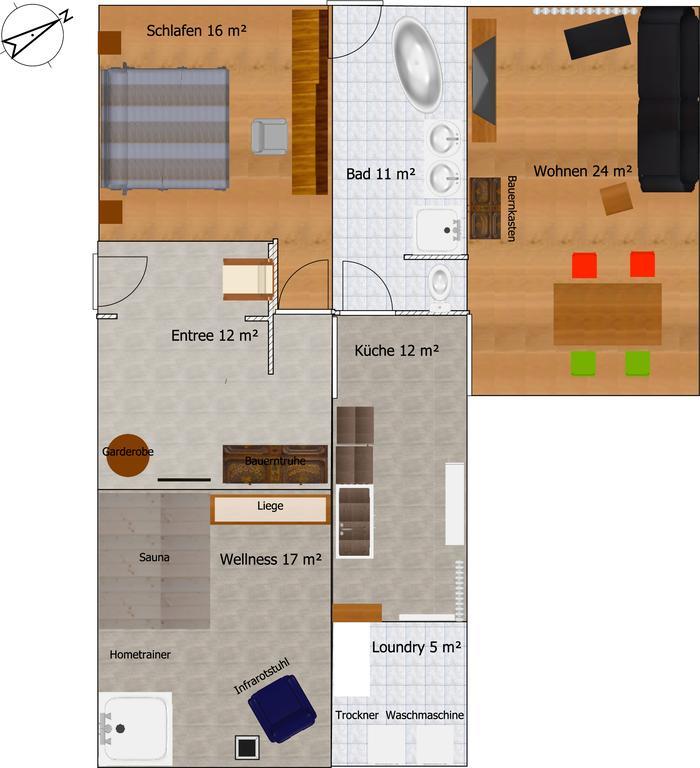 Gerda Wellness Apartment Grinzens Eksteriør bilde
